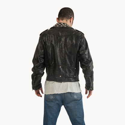 STUDDED VINTAGE RIDER JACKET (50s)